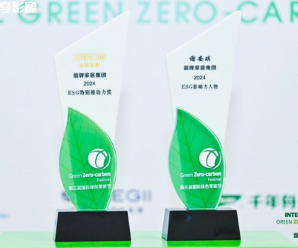 2024国际绿色零碳节在京举办 箭牌家居集团斩获双料奖项
